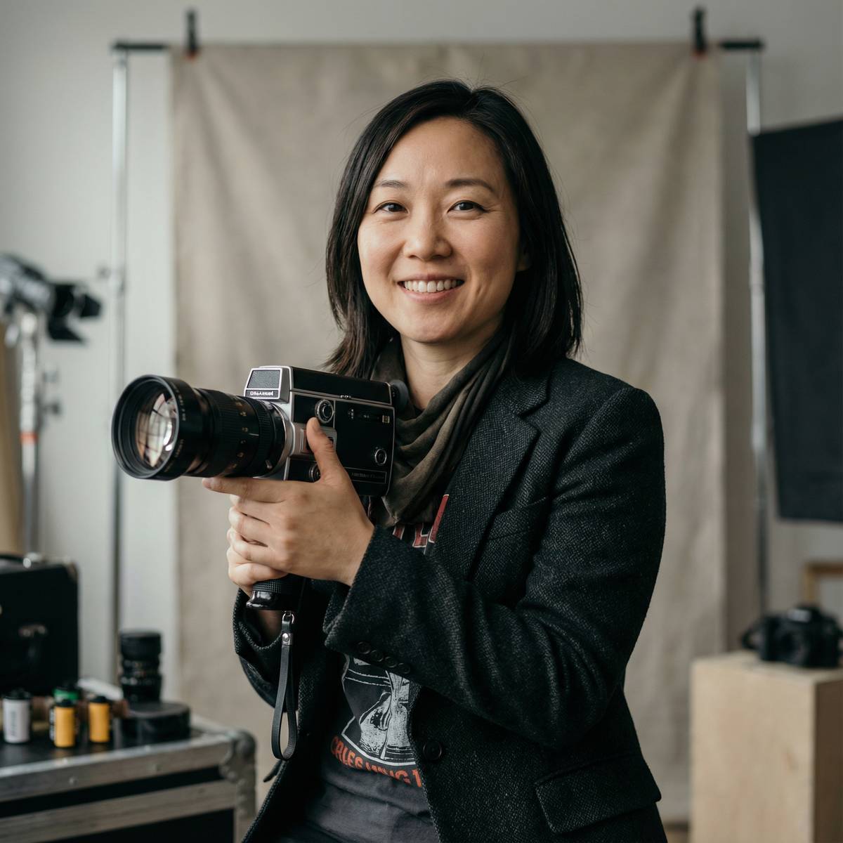 蘑菇视频首席摄影师李雨晴